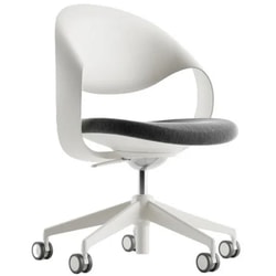 כסא משרדי מעוצב 2Sit לולי לבן