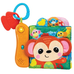 ספר רך מגנן לתינוק - חברים בג'ונגל Winfun 2400230102