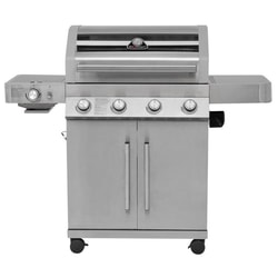 גריל גז משולב פחמים + כירת צד Grillstream GS-Gourmet ...