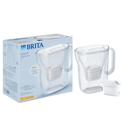 קנקן לסינון מים - 2.4 ליטר כולל פילטר תואם Brita Styl...