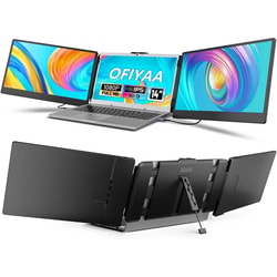 זוג מסכים ניידים 14' למחשב נייד Ofiyaa Tri-Screen S2