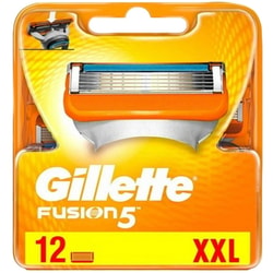 מארז 12 יחידות סכיני גילוח Gillette Fusion 5