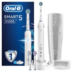 מברשת שיניים חשמלית כולל 3 ראשים Oral-B Smart 5 5100S