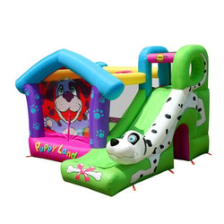 מתקן מתנפח לילדים Happy Hop Puppy Land