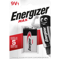 סוללת Energizer Alkaline 9V 9V1 6LR61