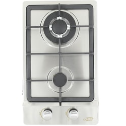 כיריים דומינו גז - 2 מבערים Chef GB-3005SS