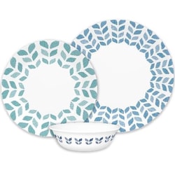 סט צלחות 24 חלקים ל-8 סועדים Corning By Corelle North...