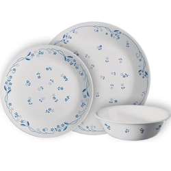 סט צלחות קורל 36 חלקים ל-12 סועדים Corning By Corelle...