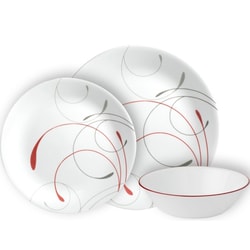 סט צלחות 18 חלקים ל-6 סועדים Corning Corelle Splendor...