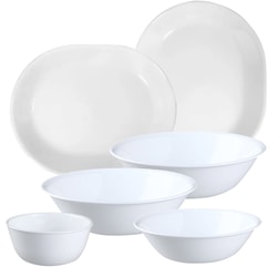 סט כלי הגשה 6 חלקים Corning by Corelle Winter frost Z...