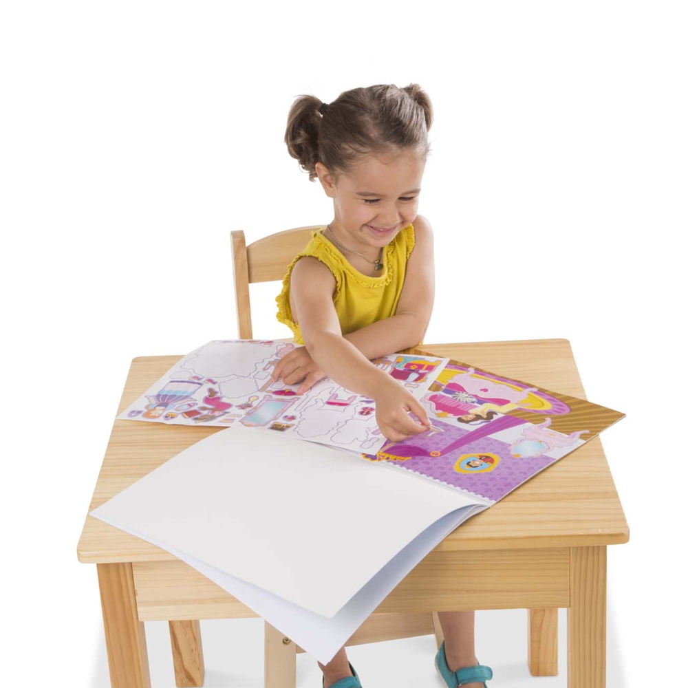 חוברת מדבקות - טירת הנסיכה melissa&doug