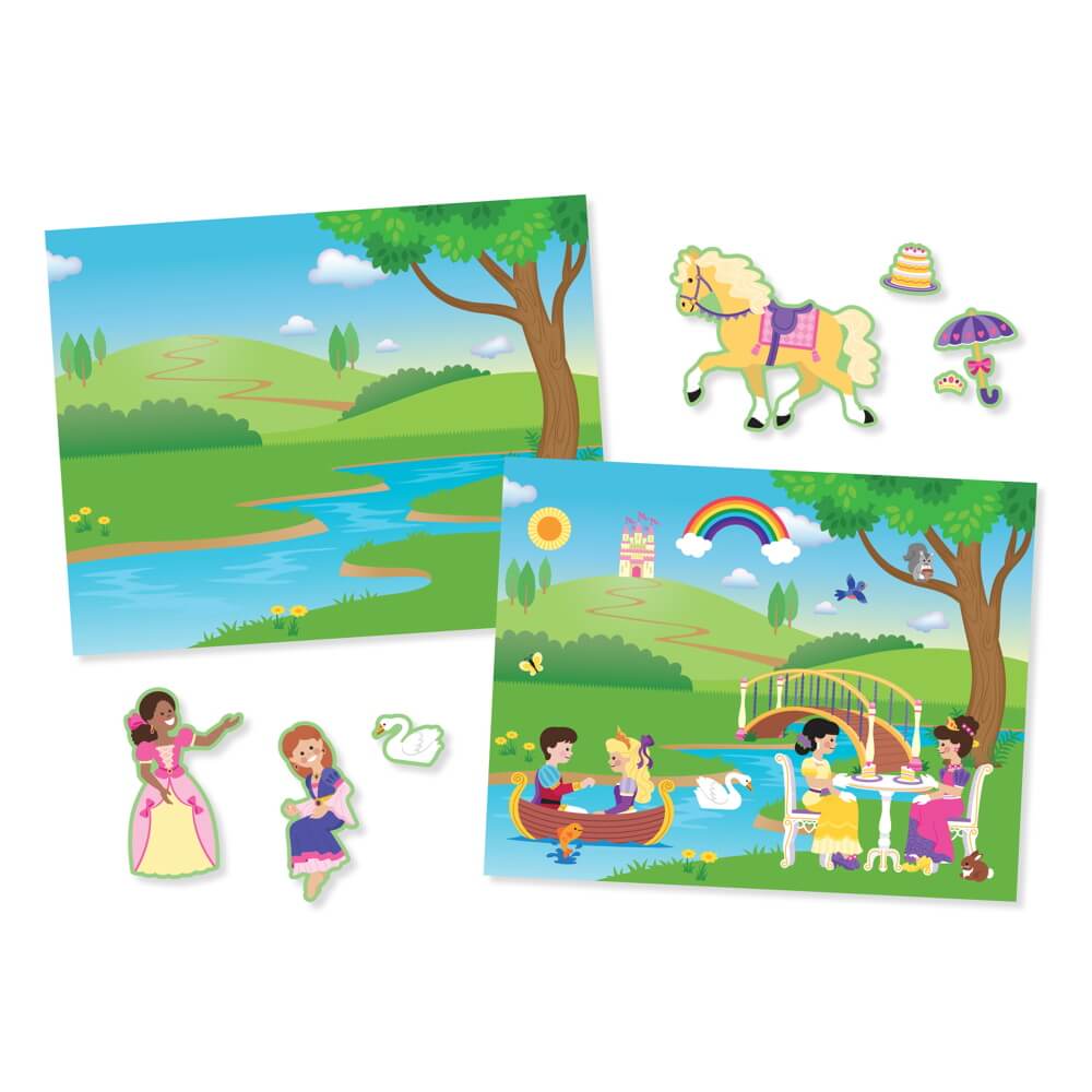 תמונה של חוברת מדבקות - טירת הנסיכה melissa&doug