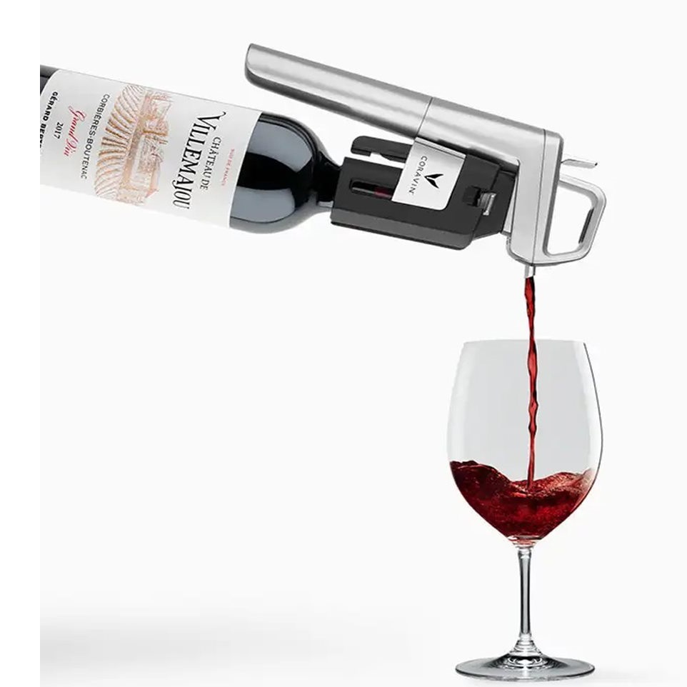 מערכת לשימור ולמזיגת יין coravin