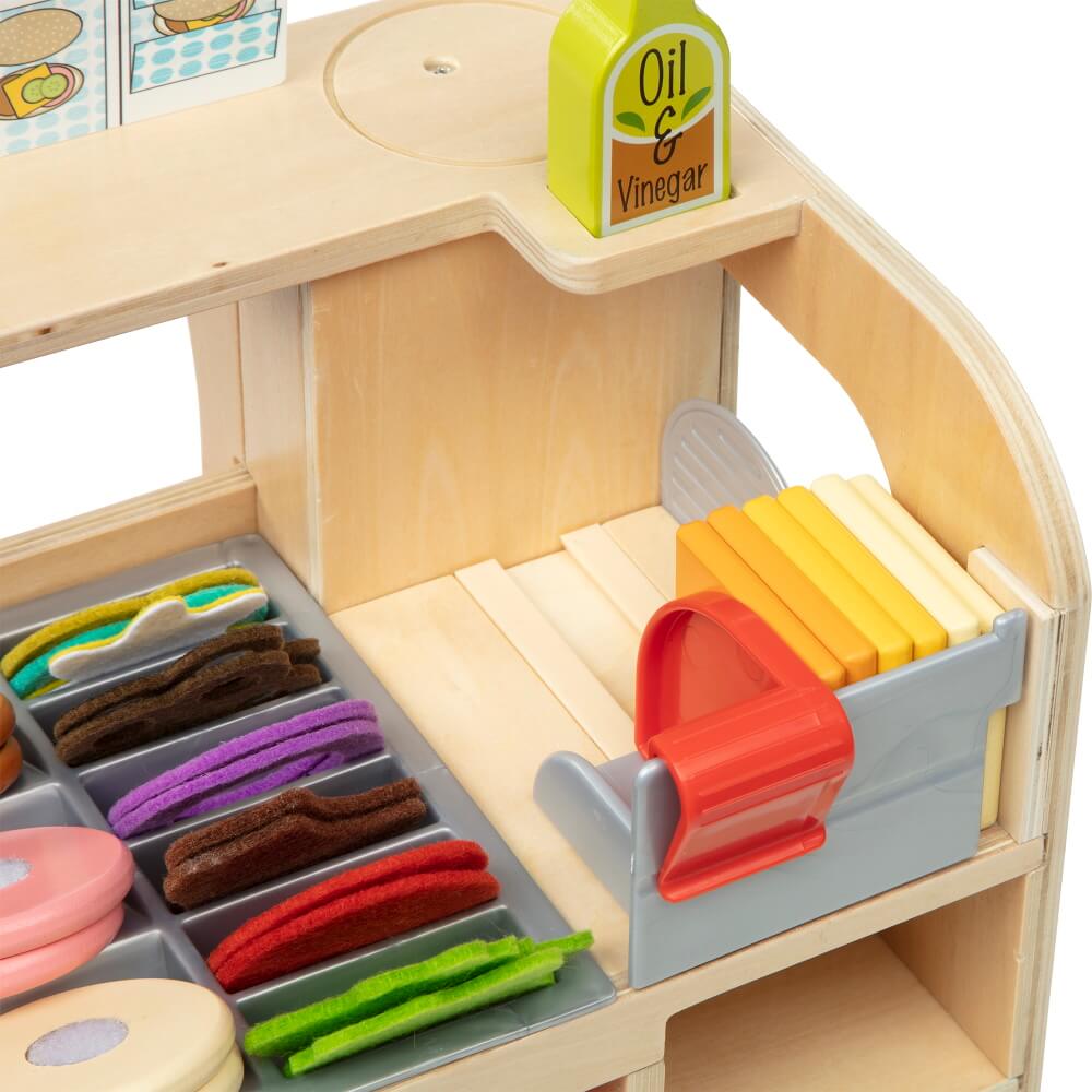 דוכן הכריכים melissa&doug