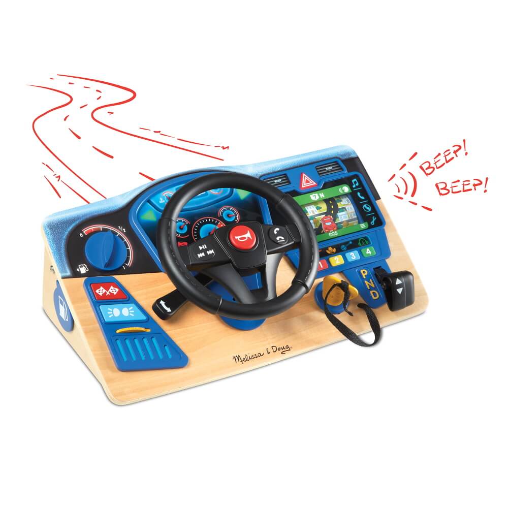vroom & zoom interactive dashboard melissa&doug