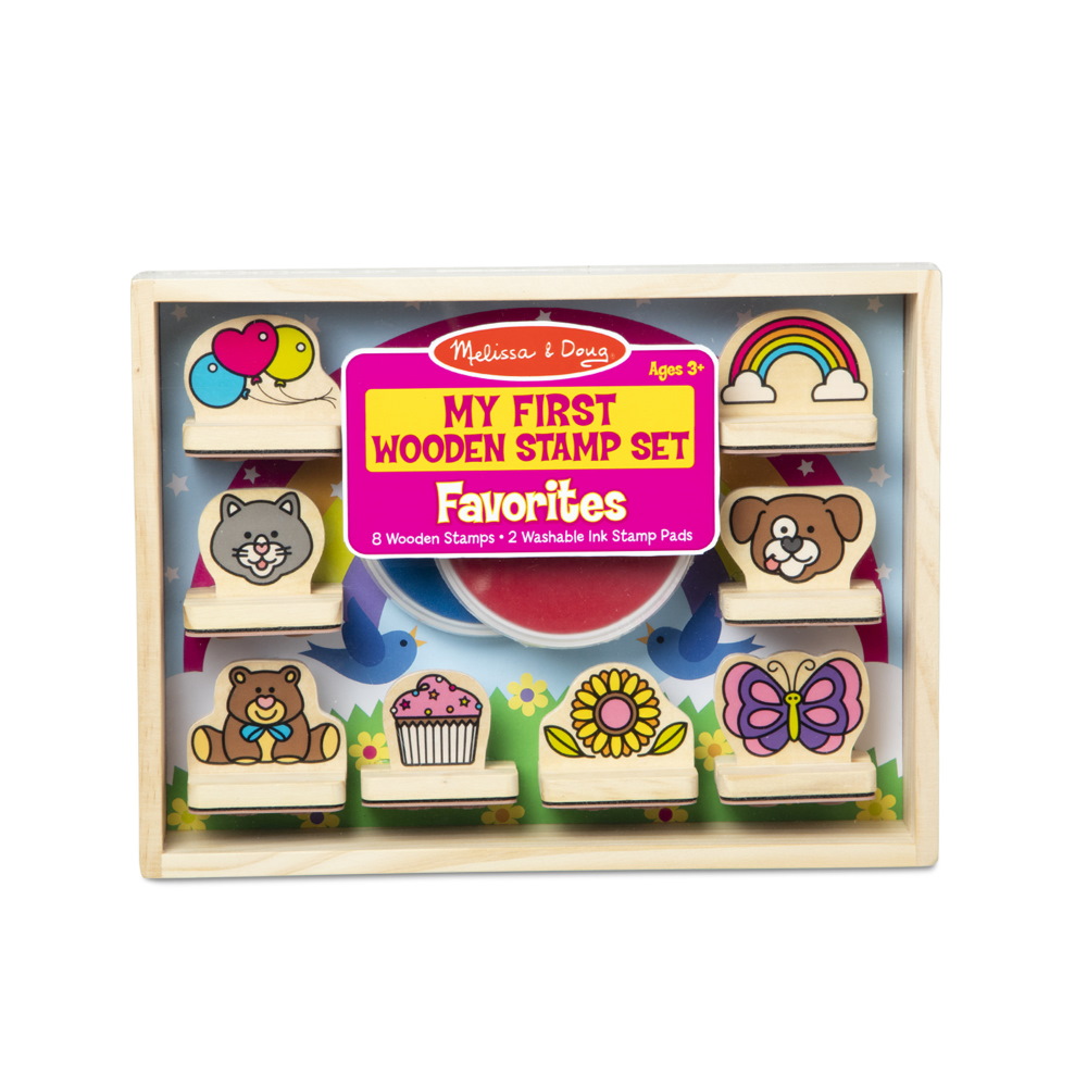 סט החותמות הראשון שלי - הפייבוריטים melissa&doug