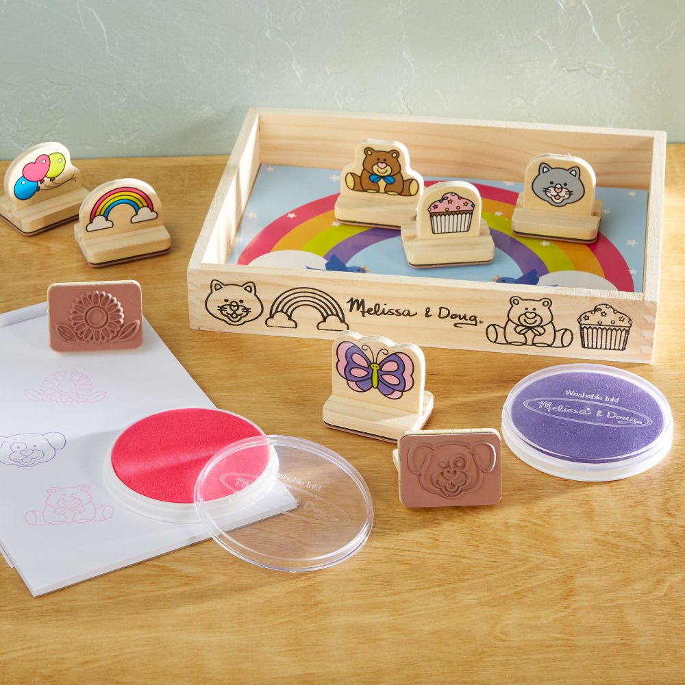 סט החותמות הראשון שלי - הפייבוריטים melissa&doug