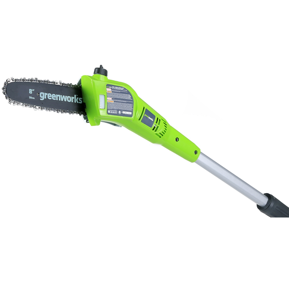 מסור גבהים חשמלי 24v כולל סוללה 2.0ah ומטען מהיר greenworks