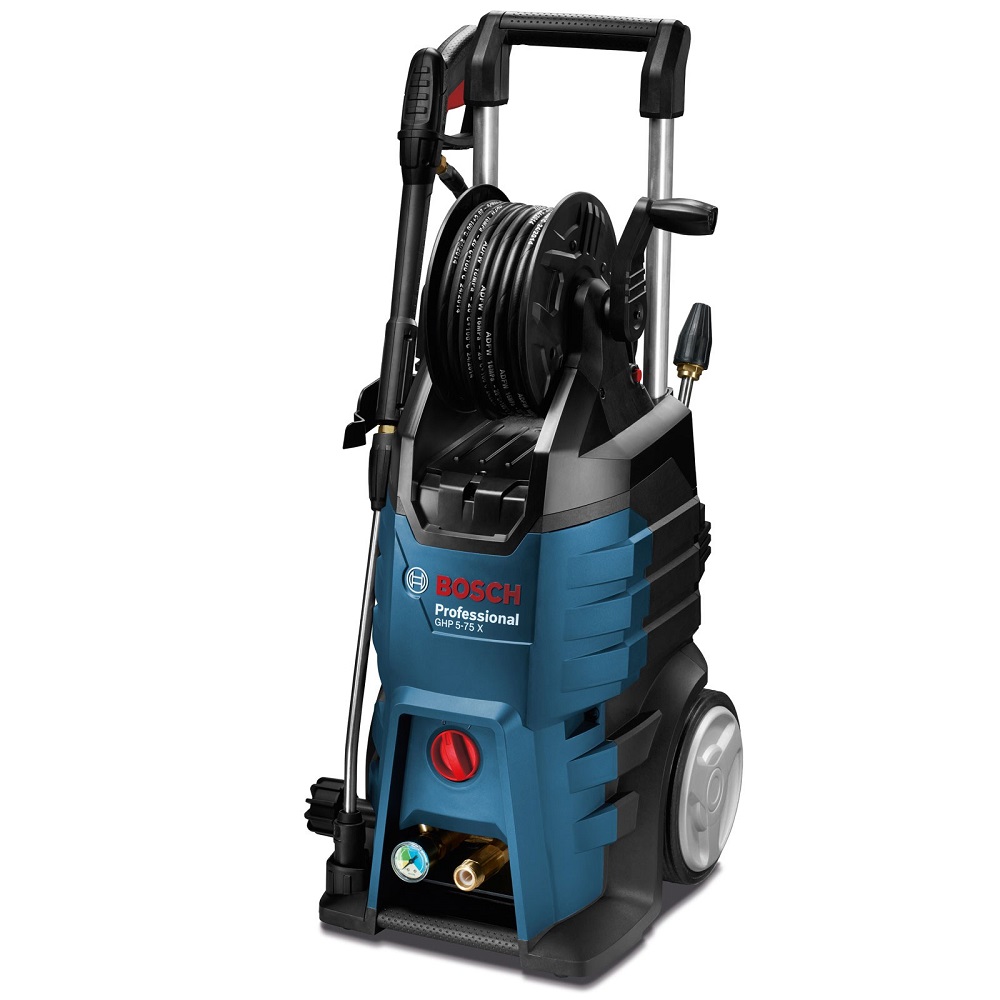סרטון - מכונת שטיפה בלחץ גבוה bosch  בוש  ​ghp-5-75x