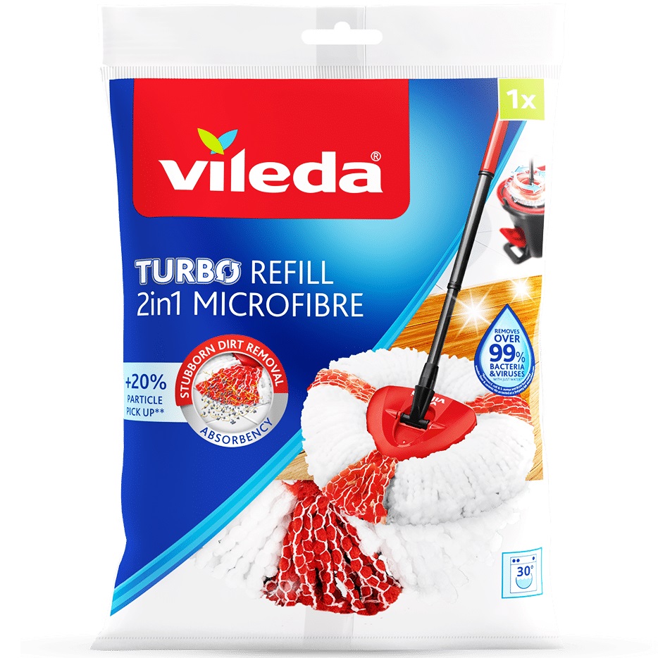 דלי הפלא + מטלית vileda