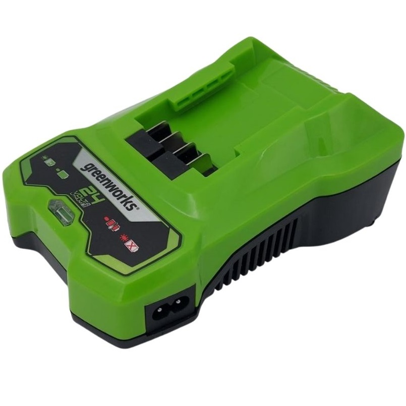 מסור שרשרת חשמלי 10 24v כולל סוללה 4ah ומטען מהיר greenworks