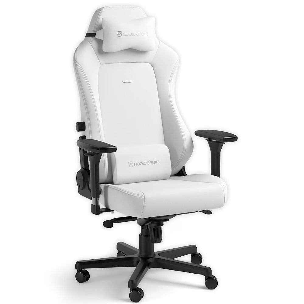 כיסא גיימינג Noblechairs &lrm;HERO White Edition
