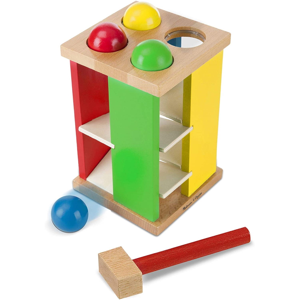 pound&roll tower (גילאי 2+) melissa&doug