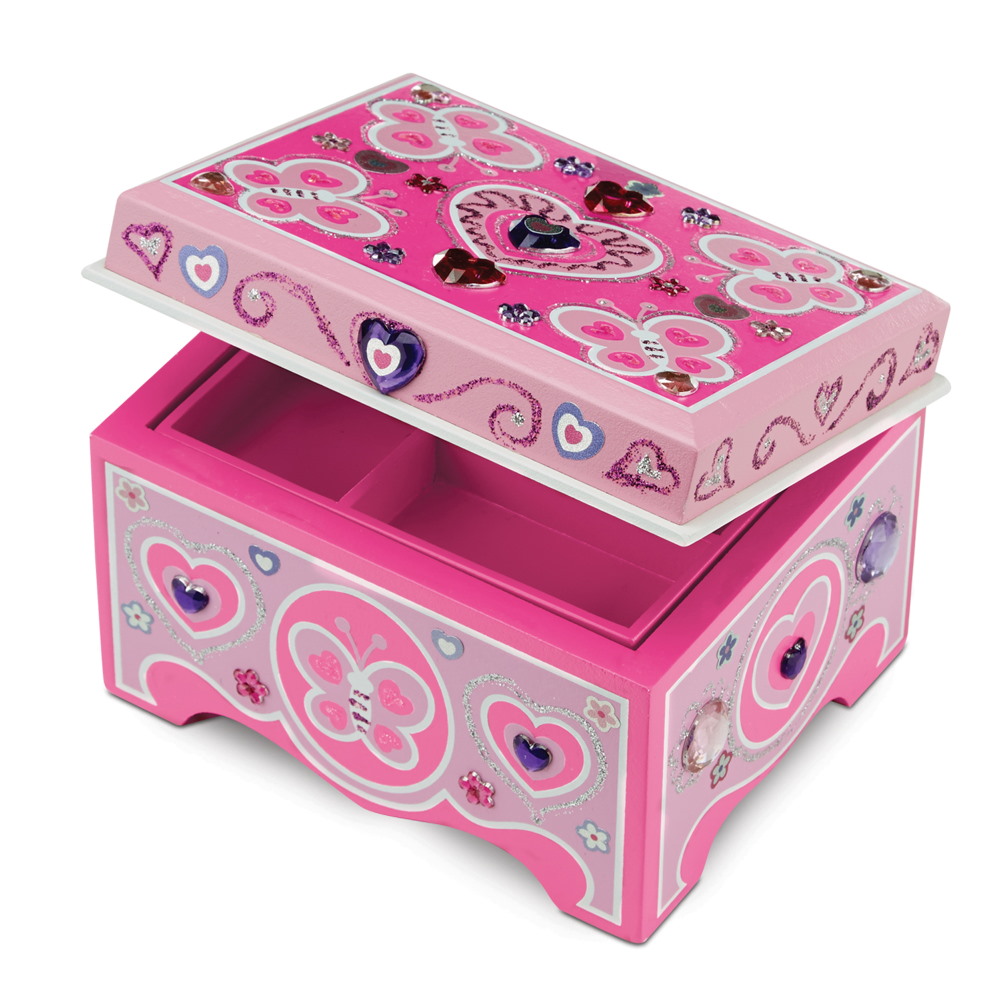 created by me! jewelry box (גילאי 4+) melissa&doug