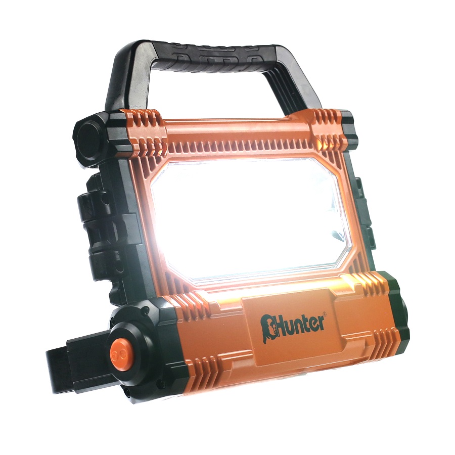 פנס הצפה לד נטען 30w hunter