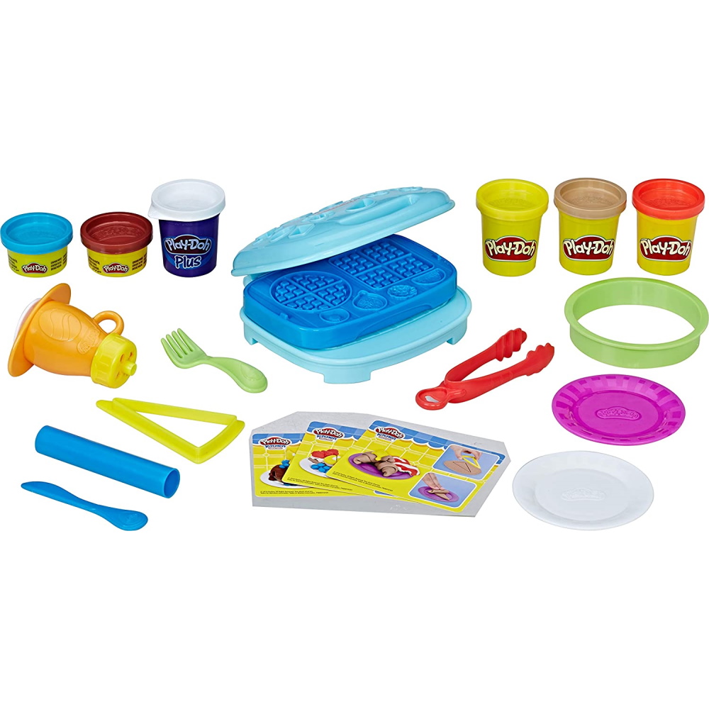 ערכה להכנת ארוחת בוקר Play Doh &lrm;Kitchen - Creations Breakfast Bakery