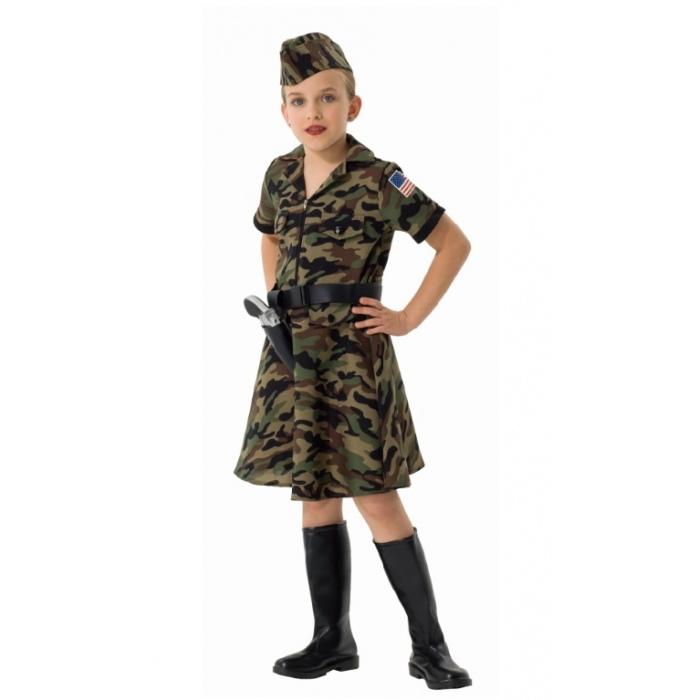 תחפושת חיילת אמריקאית חצאית Toy Depot &lrm;5366