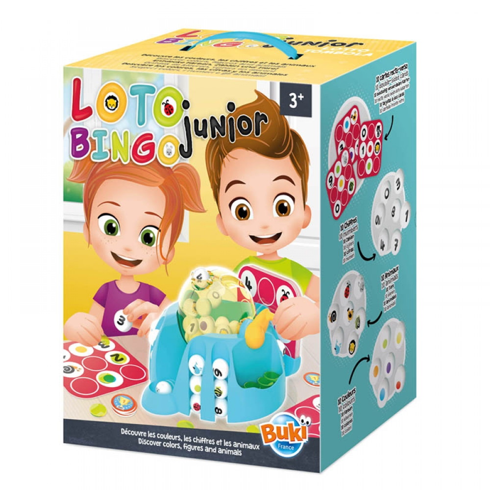 משחק לוטו בינגו לילדים buki