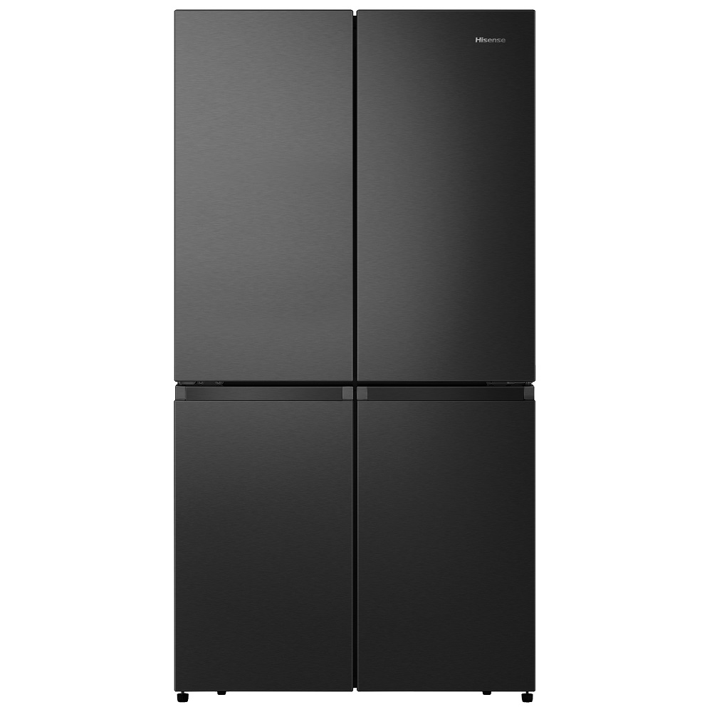 מקרר 4 דלתות - 609 ליטר Hisense &lrm;RQ72-BK נירוסטה מושחרת