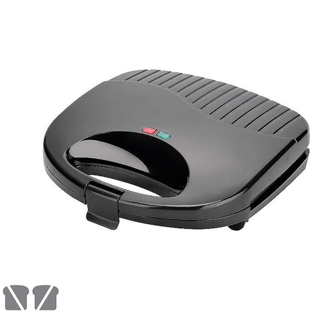 טוסטר סנדוויץ 2 פרוסות משולשים Matrix &lrm;MX-SW-805-T שחור