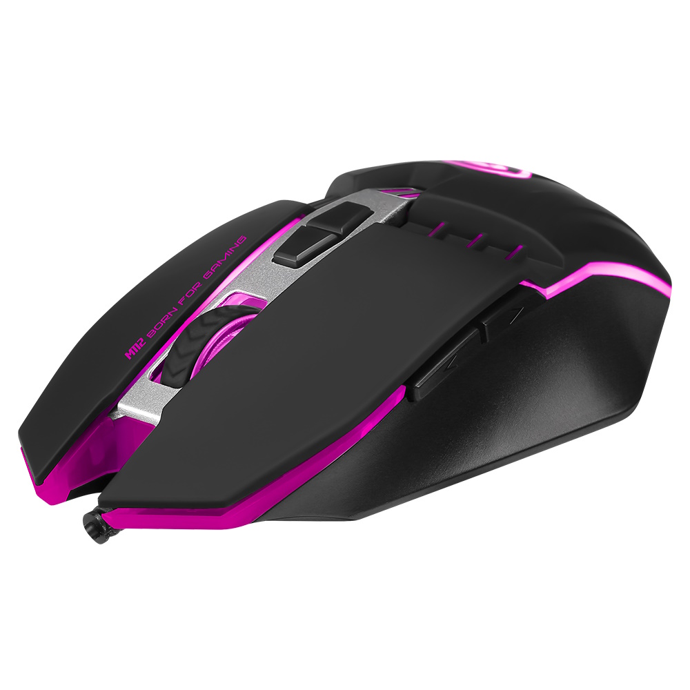 עכבר גיימינג חוטי משולב תאורת Marvo RGB &lrm;M112