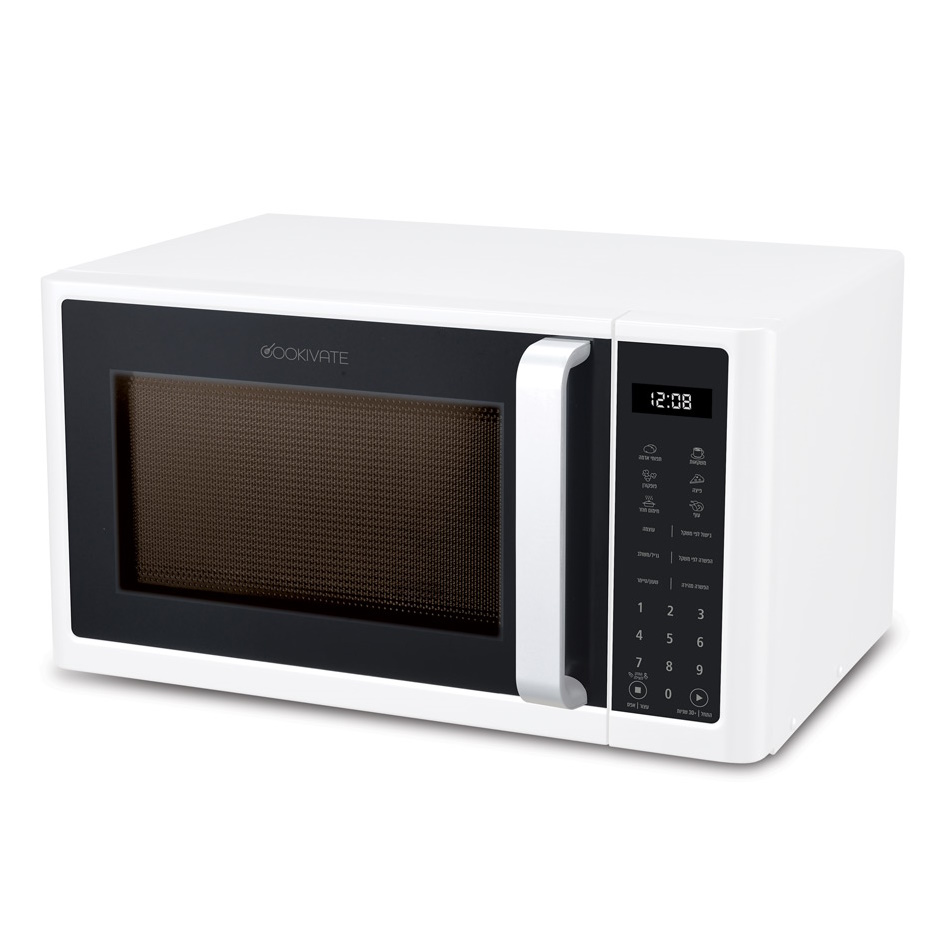 מיקרוגל דיגיטלי 23 ליטר משולב גריל Cookivate &lrm;MULTIWAVE לבן שחור