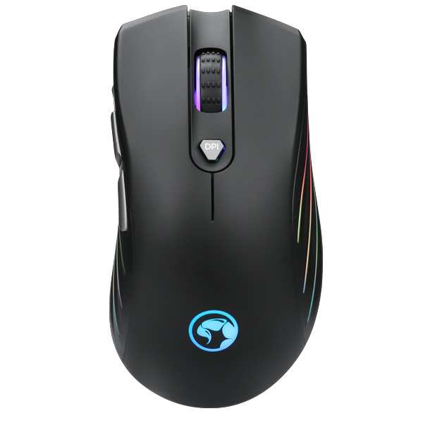 עכבר גיימינג חוטי משולב תאורת Marvo RGB &lrm;G813