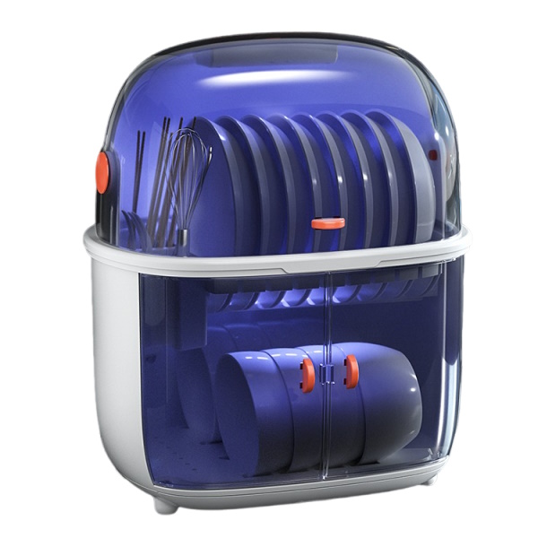 מתקן ייבוש כלים קומפקטי - כולל נורת UV לעיקור DNA Comfort &lrm;9x051