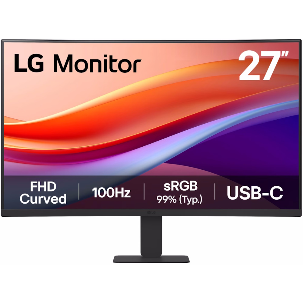 מסך מחשב קעור 27 fhd ‏lg