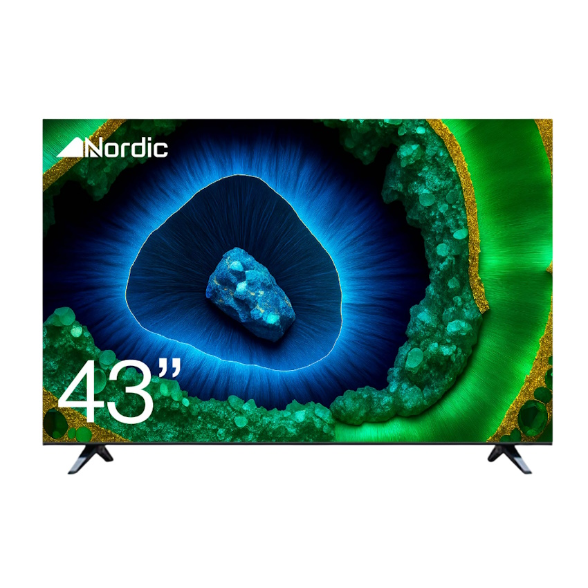 טלוויזיה חכמה 43 fhd ‏nordic