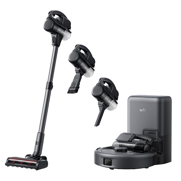 שואב אבק רובוטי משולב שואב מוט ידני Anker &lrm;Eufy E20 Robot Vacuum