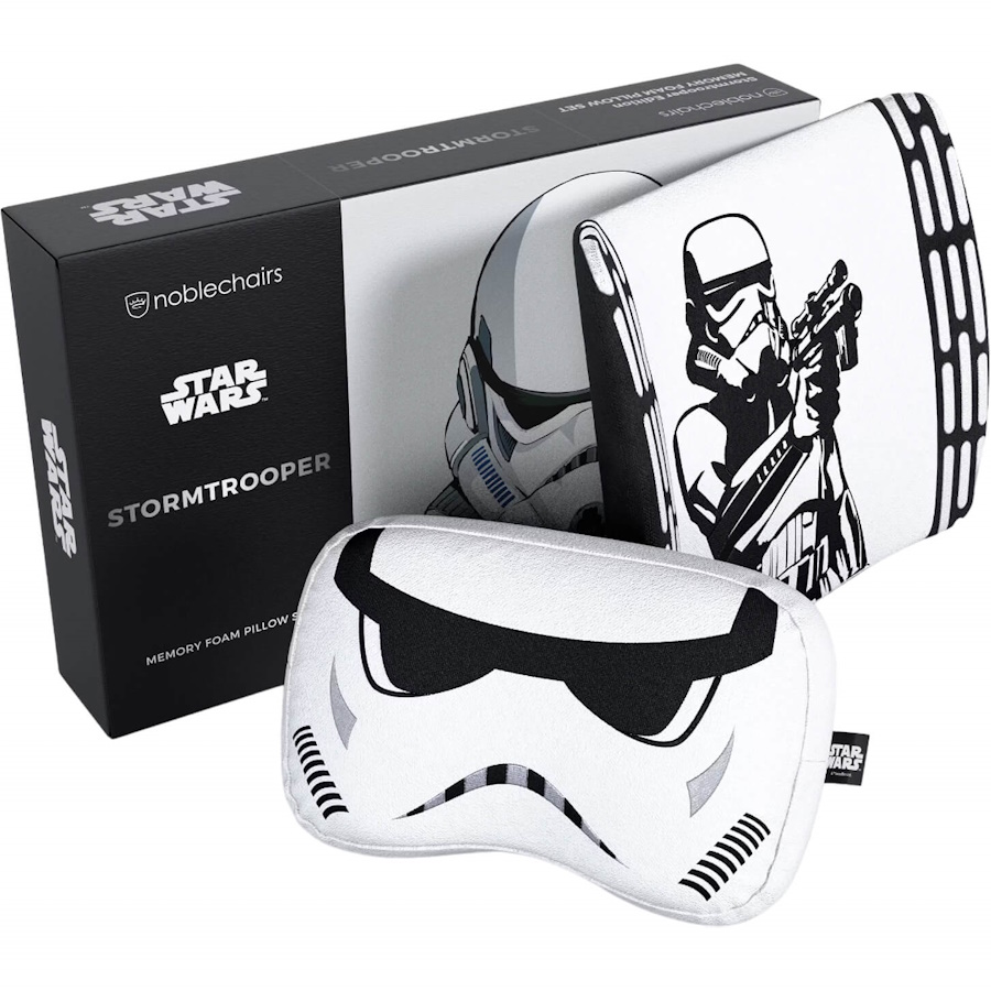סט כריות לכיסא גיימינג Noblechairs &lrm;Stormtrooper Edition