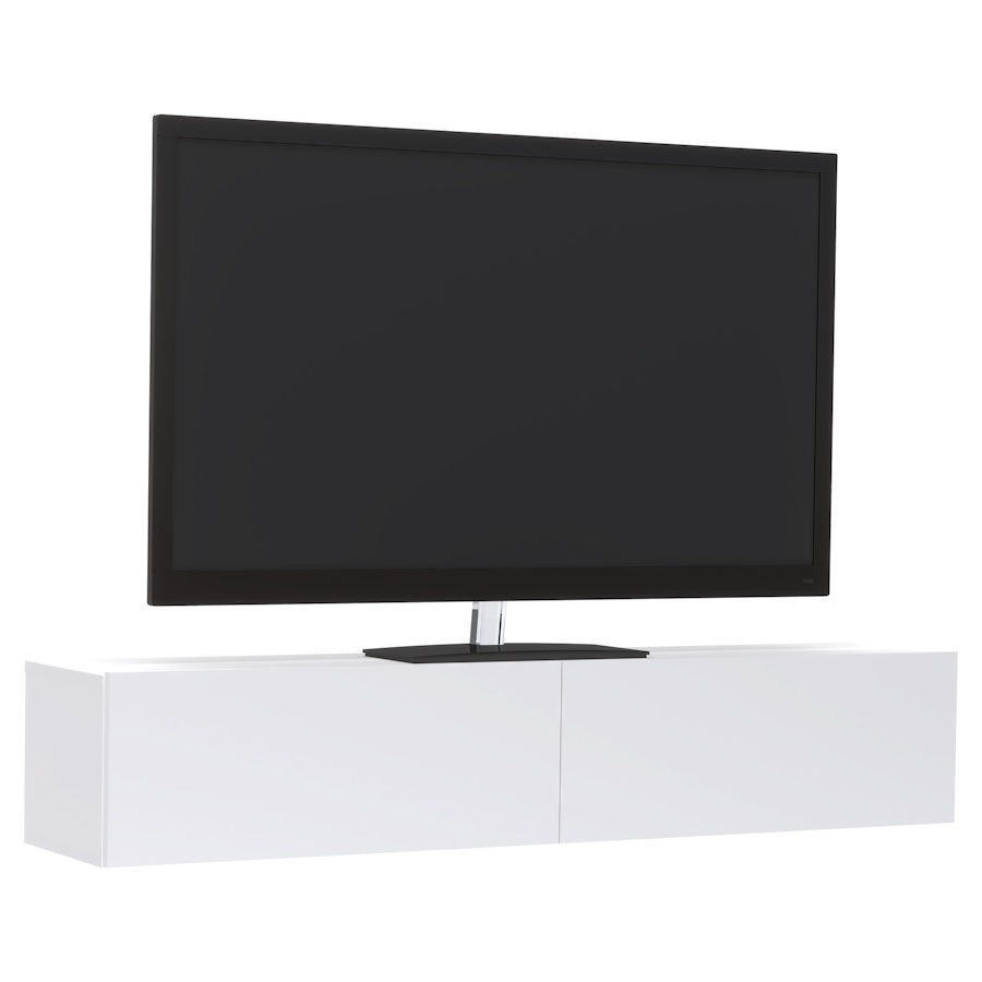 מזנון צף מעוצב Tudo Design &lrm;עמית לבן