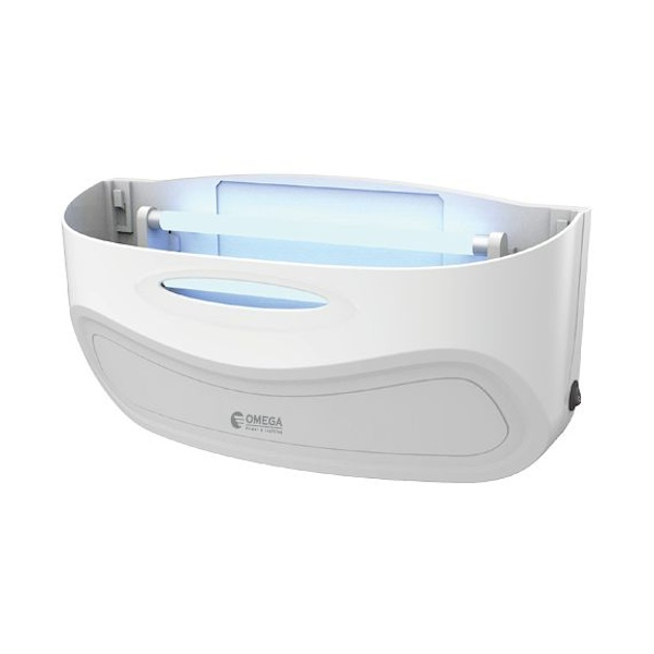 קטלן יתושים לתלייה על קיר 2x15W LED כולל לוח דבק Omega &lrm;Trap OM-GL11LED-2X15W