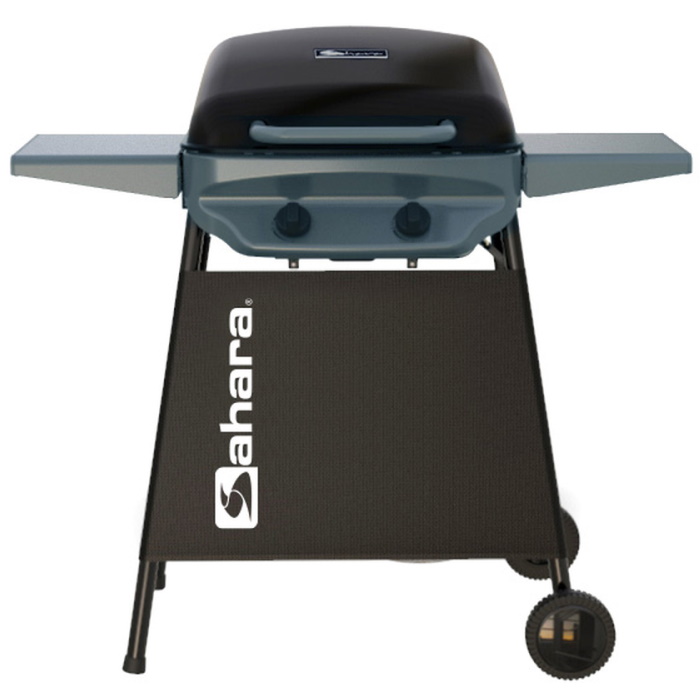 גריל גז - 2 מבערים Sahara BBQs &lrm;Rapid Assembly 129328