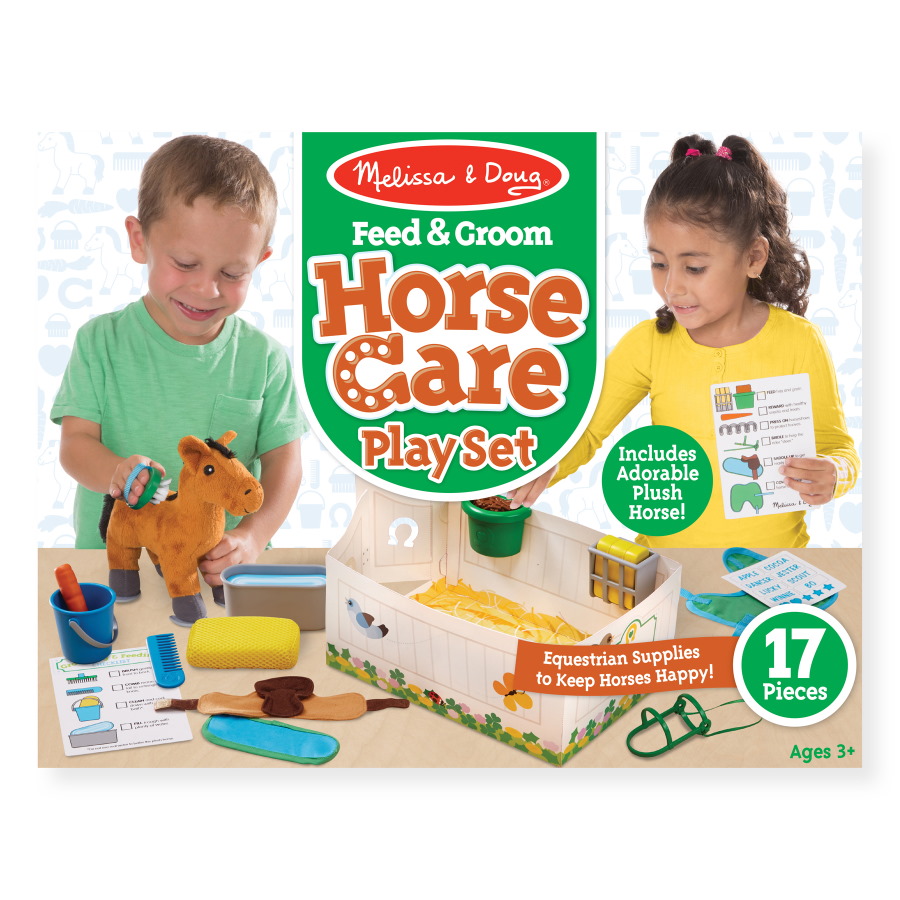 צעצוע טיפול וטיפוח סוסים melissa&doug