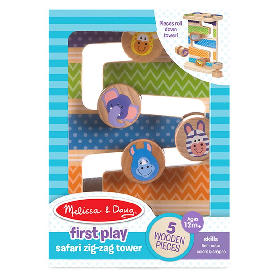 safari zig zag tower melissa&doug