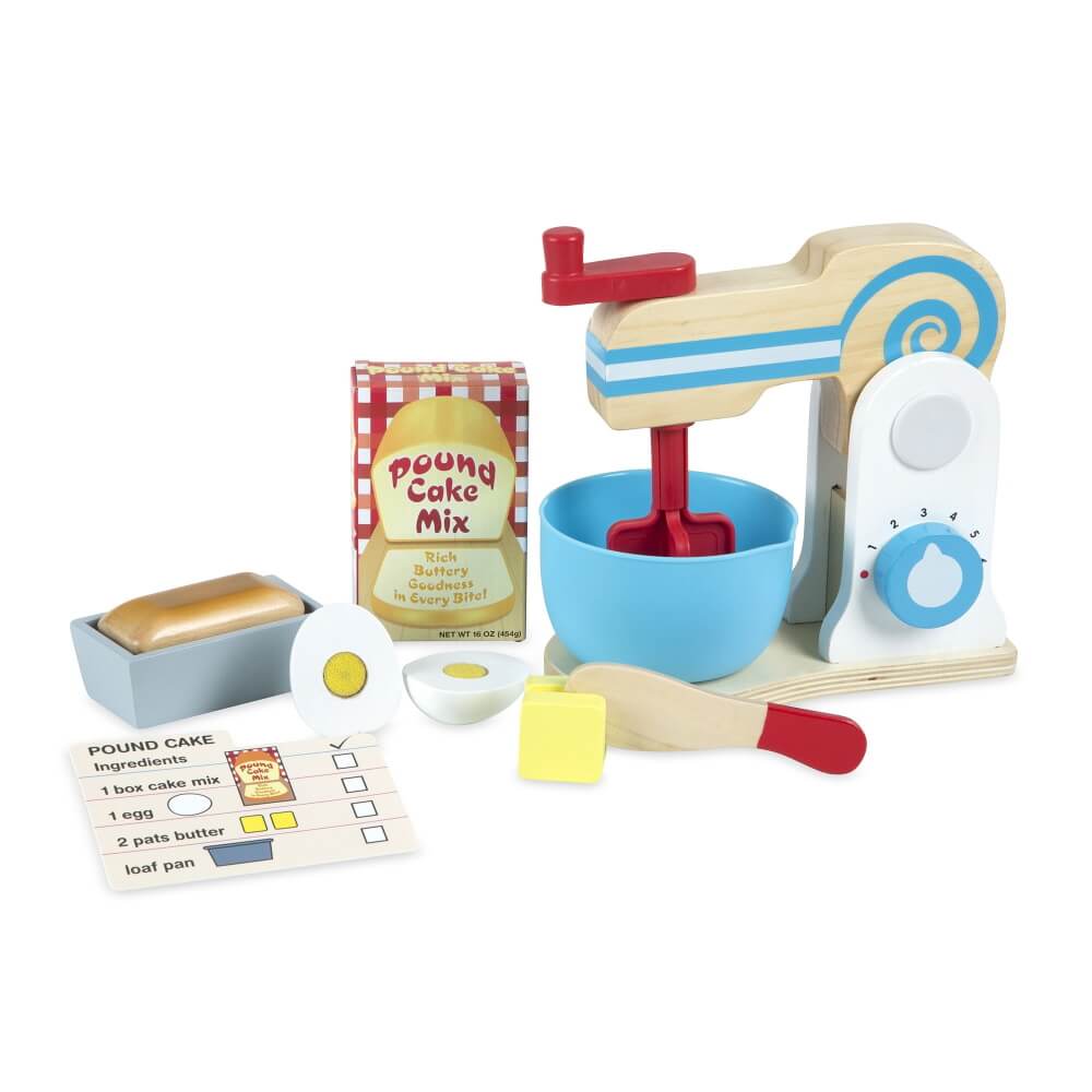 ערכת מיקסר ואביזרים לאפייה melissa&doug