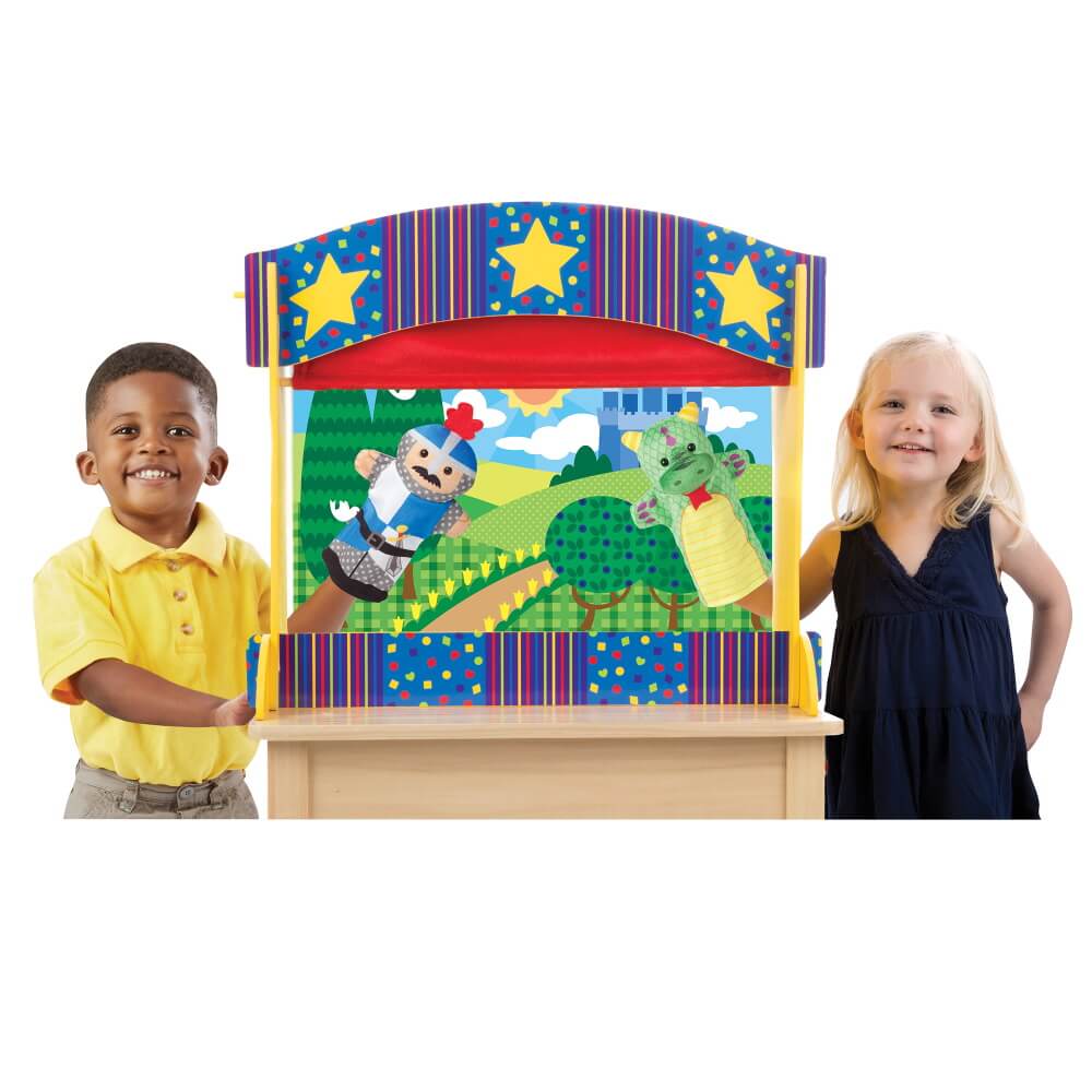 tabletop puppet-theater melissa&doug
