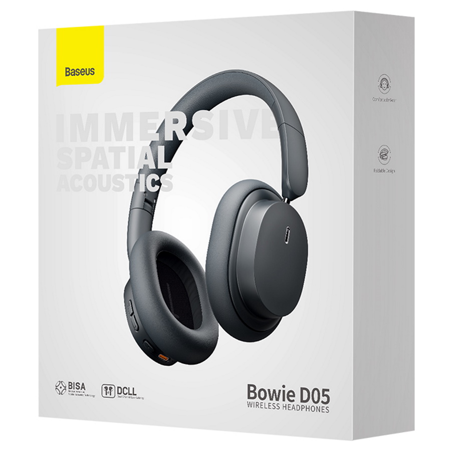 אוזניות אלחוטיות baseus over ear